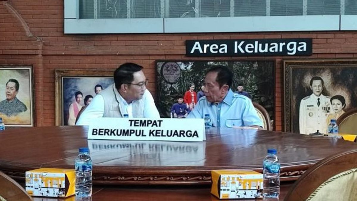 Minta Restu Maju di Pilkada Jakarta, RK Sambangin Kediaman Bang Yos