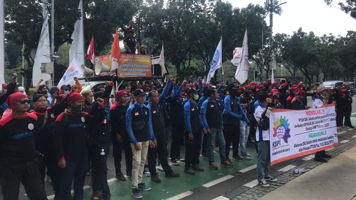 Workers Demand Jakarta UMP 2025 To Increase 10 Percent To IDR 5.5 Million