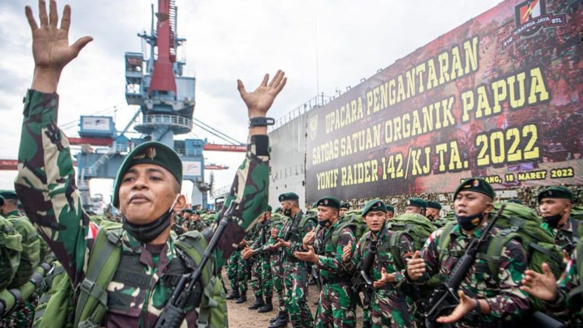 400 TNI Flew To Papua, Pangdam II/Sriwijaya: Stay Alert And Don't Take It Lightly