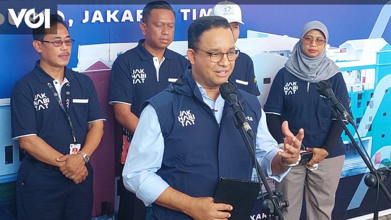 Anies Resmikan Rusun Untuk Warga Bukit Duri Terdampak Penggusuran Era Ahok