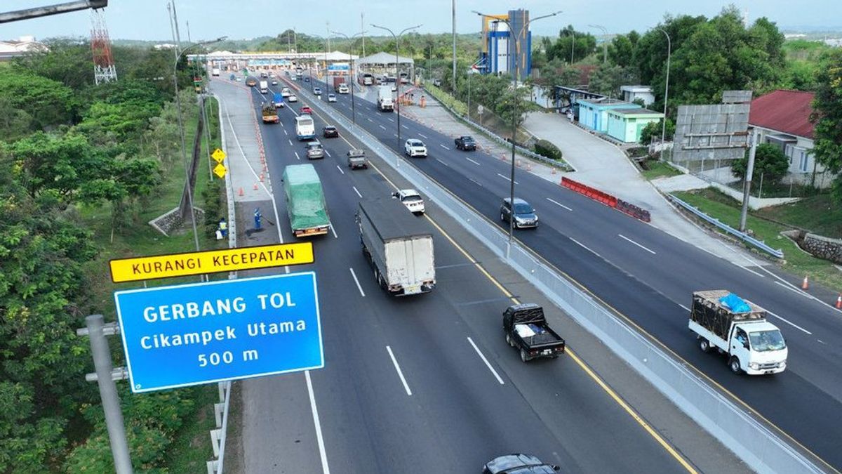 H-1 Lebaran: One Way KM 70–KM 414 Dihentikan, Lalu Lintas Kembali Normal