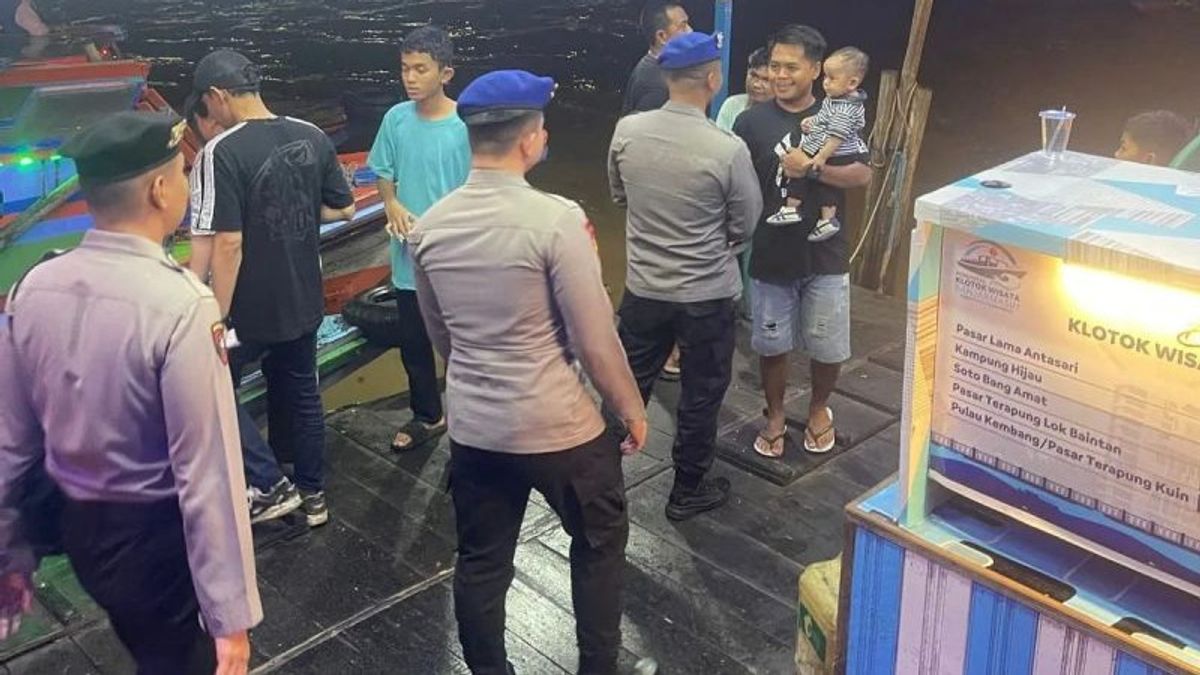 Polresta Banjarmasin Siagakan Personel di Kawasan Wisata Siring