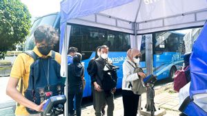 Halte Gatot Subroto Jamsostek Direvitalisasi, Transjakarta Sediakan Bus Stop