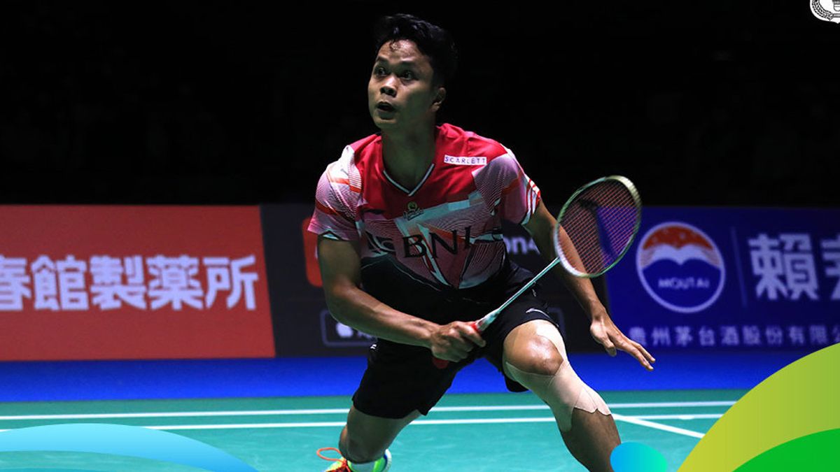PBSI Doctors Talk About The Cause Of Anthony Ginting's Retreat From The 2022 Japan Open