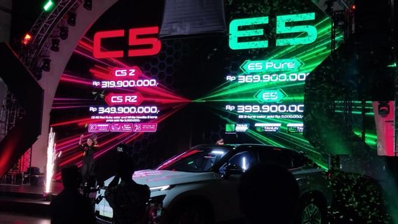 Chery C5 And E5 Officially Launch, Price Starts At IDR 319 Million