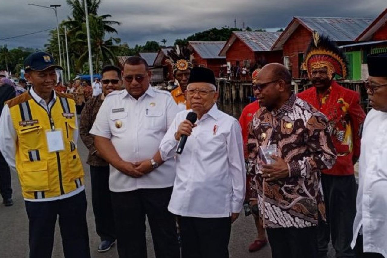 The Vice President Emphasized The Involvement Of Indigenous Peoples Important About All Eyes On Papua "