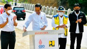 Jalan Bypass Balige di Toba Sumatera Utara Diresmikan Jokowi