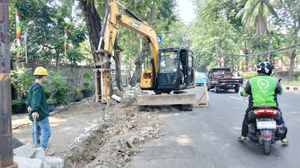 Revitalization Of 4 Pedestrian Points In Central Jakarta Budget Telan Rp15 Billion