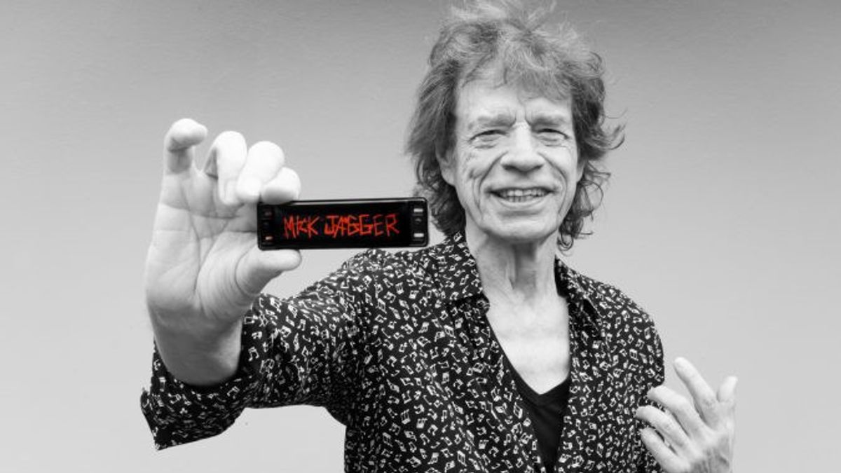 Mick Jagger Rilis Harmonika dengan Jumlah Terbatas, Hanya 2.500 Unit