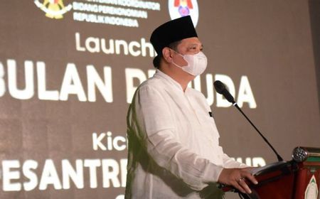 Menko Airlangga Sebut Program Pesantrenpreneur Dorong Kemandirian dan Gerakkan Ekonomi Kerakyatan