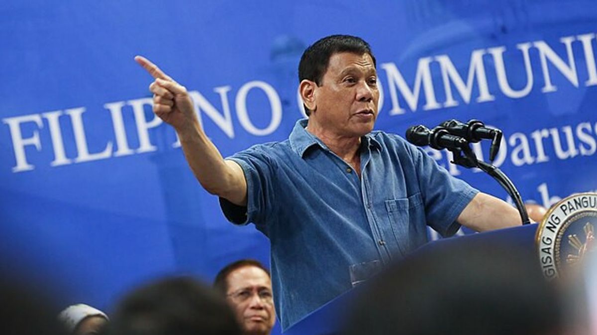 菲律宾前总统罗德里戈·杜特尔特(Rodrigo Duterte)因在毒品对抗的战争行动中被捕