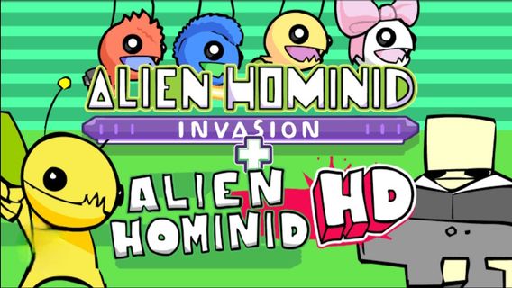 Hominid Invasion and Alien Hominid HD 计划在 PS5 和 PS4 上发布