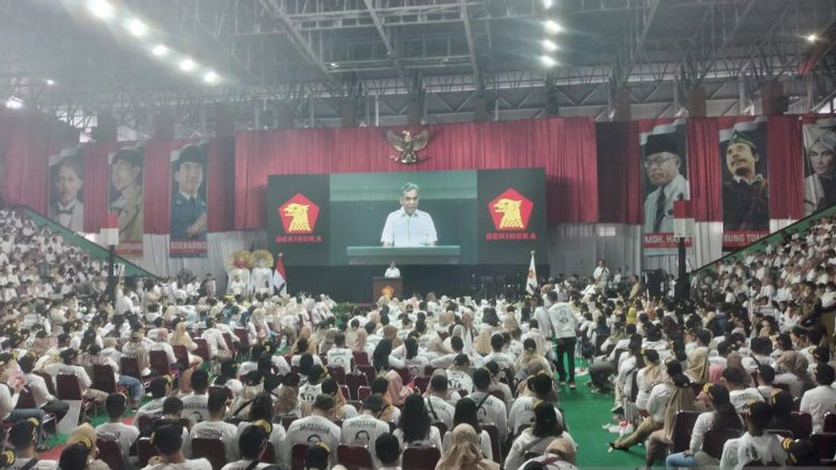 Gerindra Asks Cadres To Fight 'All Out' To Raise Support For The Party And Prabowo Subianto