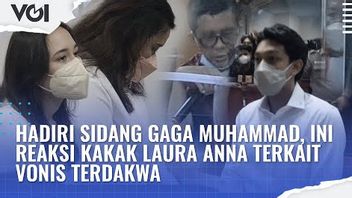VIDEO: Hadiri Sidang Gaga Muhammad, Ini Reaksi Kakak Laura Anna Terkait Vonis Terdakwa
