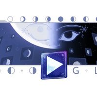 Google Doodle Hari Ini Rayakan Bulan Sabit Terakhir di Oktober 