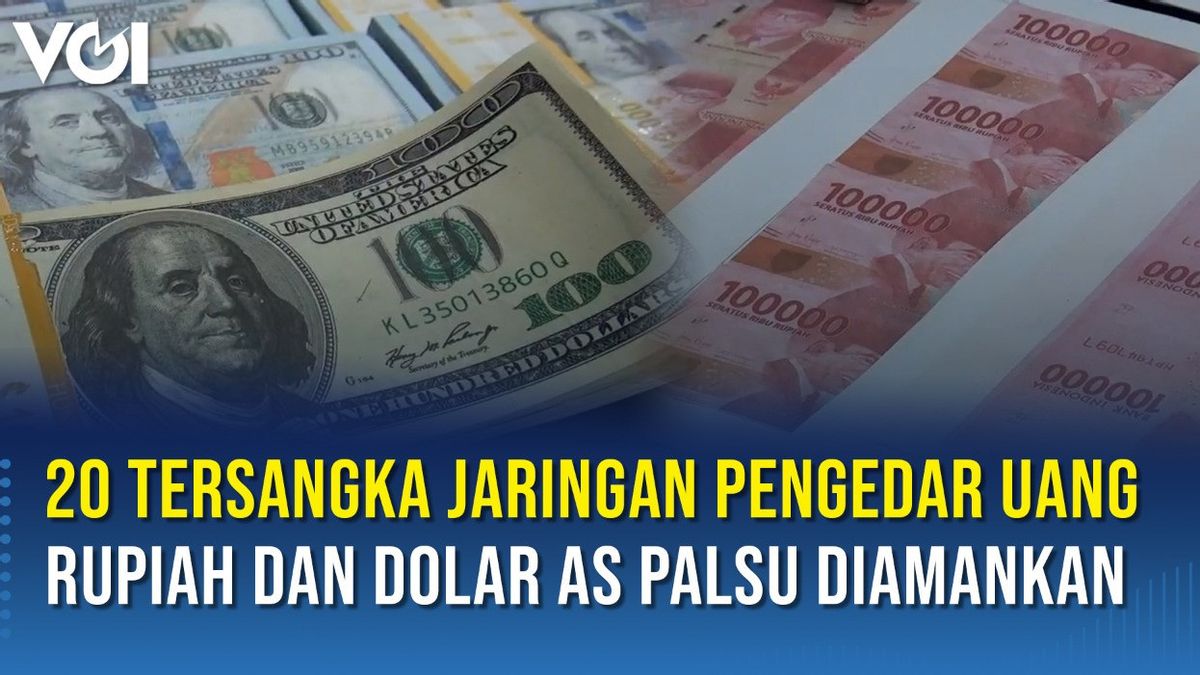 VIDEO: Bareskrim Ungkap Sindikat Pembuat Uang Rupiah dan Dolar Palsu