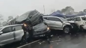 チプララン有料道路での連続衝突は、ブロンブレーキトラックによって引き起こされました