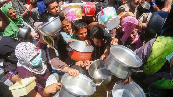 Trump: Kita Harus Membantu Banyak Orang Kelaparan di Gaza