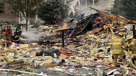 Gas Explosion Destroys House In Baltimore To Flat Land, 2 People Died