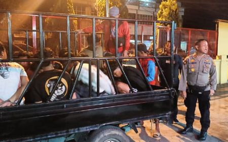 Gagal Duel, Belasan Anggota Geng Motor Sarang Tawon dan Gas Misteri Medan Diringkus Polisi 