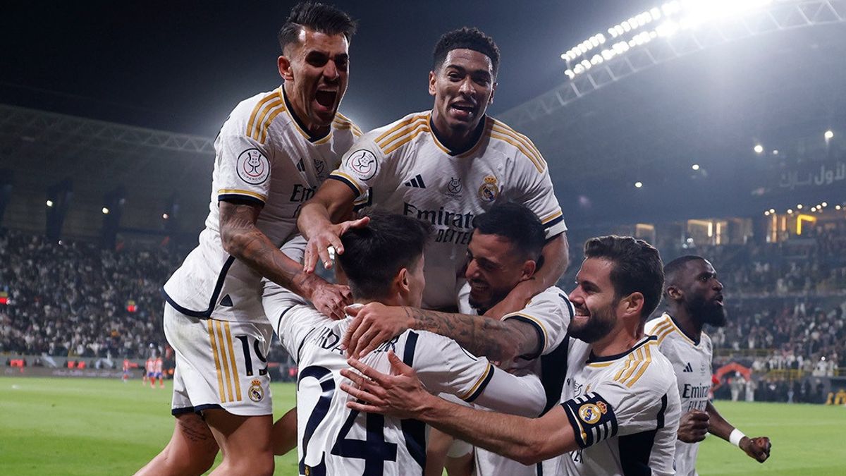 Defeat Atletico Through Drama Eight Goals, Madrid To The Spanish Super Cup Final