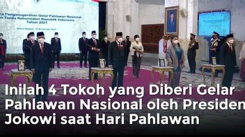 Vidéo: 4 Personnages Nommés Héros Nationaux Par Le Président Jokowi