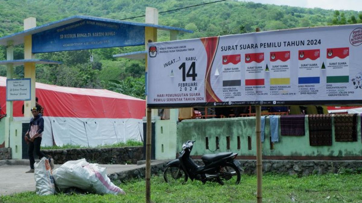 KPU NTT Siapkan Kebijakan <i>Follow the Voters</i> untuk Korban Erupsi Gunung Lewotobi Laki-laki Flotim