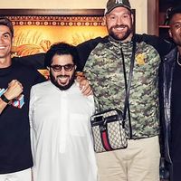 Para Miliarder Berkumpul Jelang Duel Anthony Joshua vs Francis Ngannou