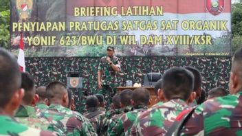 450 Prajurit Yonif 623 Pertebal Keamanan di Papua Barat