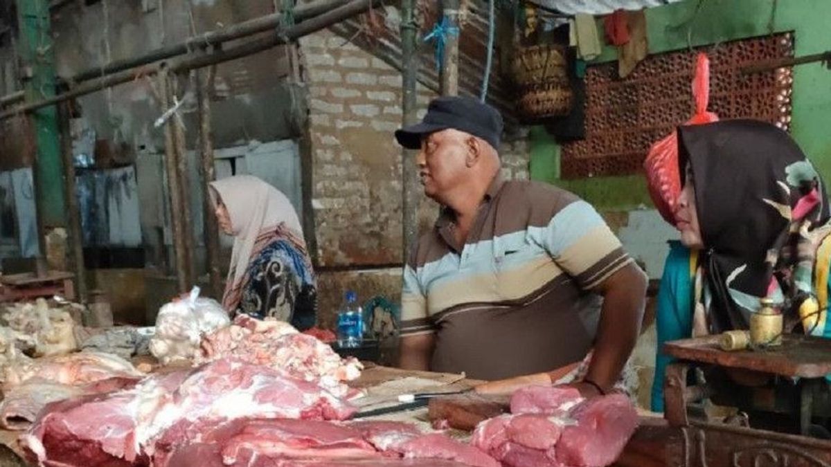 帕梅卡桑的“病态”牛肉价格为每公斤4万印尼盾