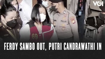 VIDEO: Ferdy Sambo After The Session, Putri Candrawthi Comes In