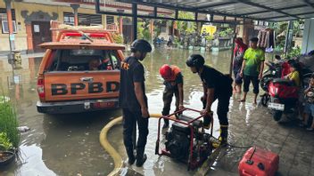 BNPB enregistre une série de crues et de conditions météorologiques extrêmes dans plusieurs régions, des centaines de KK ont été touchées 