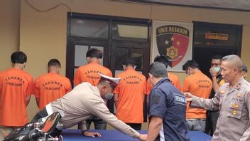 Police Reveal The Boarding House To Be Used To Store Stolen Motorcycles In Garut