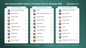 Gim Seluler Terlaris di Asia Tenggara pada Periode Desember 2022