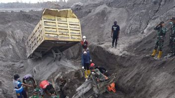 鉱山現場で発見されたセメル噴火の犠牲者2体