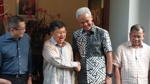 Ganjar Pranowo Bareng Ketua TPN Kunjungi Kediaman JK, Ada Apa?