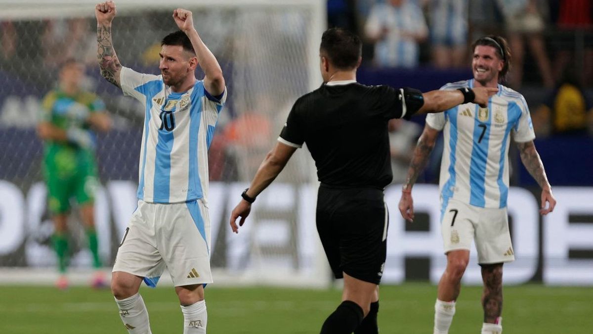 Copa America 2024: L'Argentine jusqu'à la finale grâce au but de Messi et Alvarez