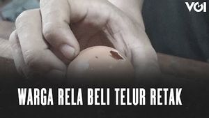 VIDEO: Gara-gara Harga Naik, Warga Rela Beli Telur Retak