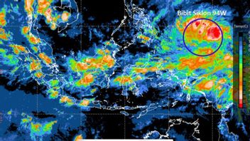 هناك بذور الإعصار الاستوائي 94W، BNPB يحذر 30 محافظ