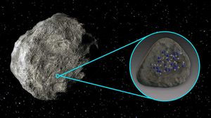 Ilmuwan Temukan Air di Permukaan Asteroid untuk Pertama Kalinya