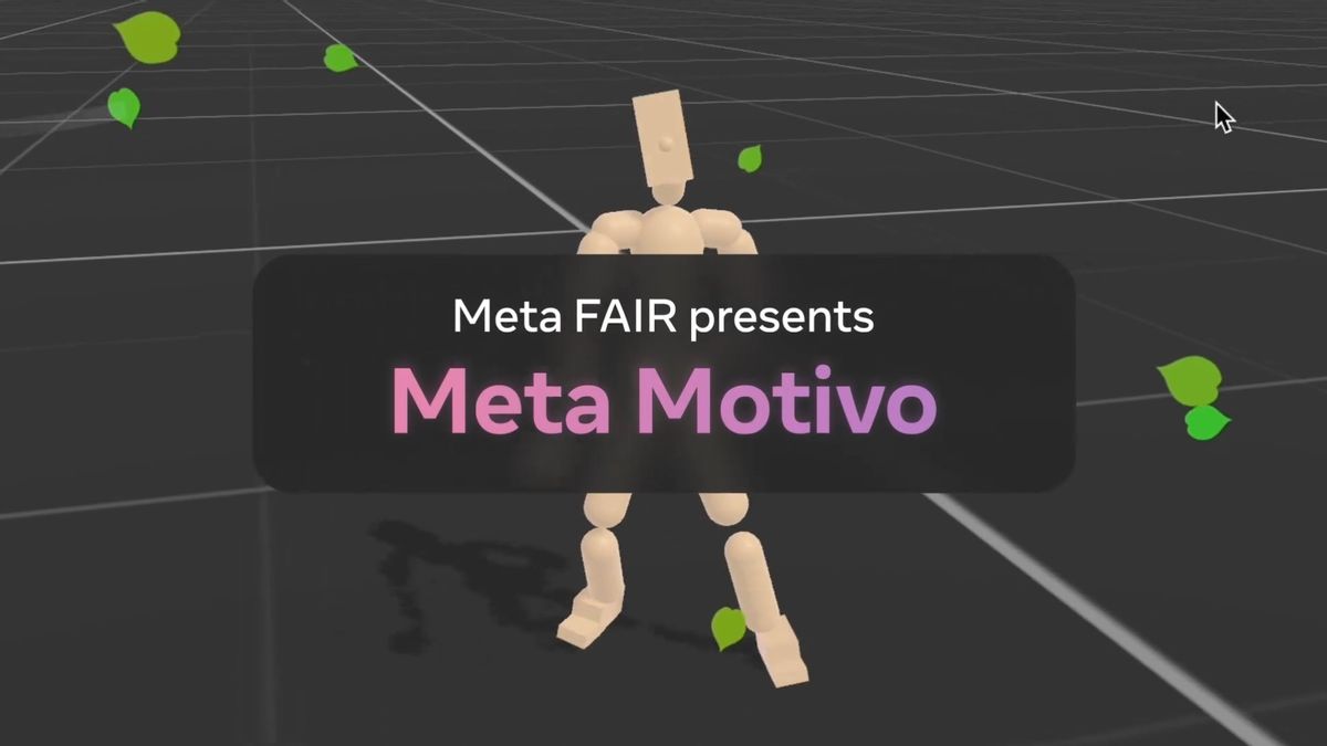 إصدار Meta النموذج الأساسي ل Motivo لتسريع تقدم Metaverse