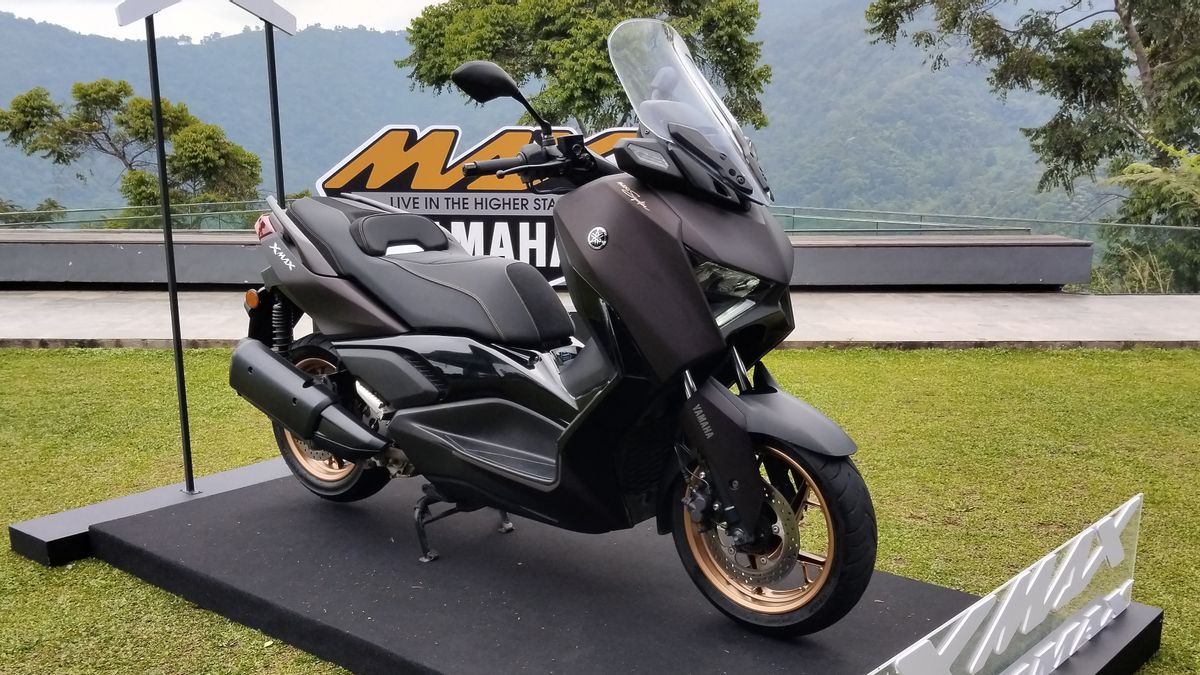 Tout d’abord en Asie, Yamaha Xmax Tech Max Scan en Indonésie, Prix?
