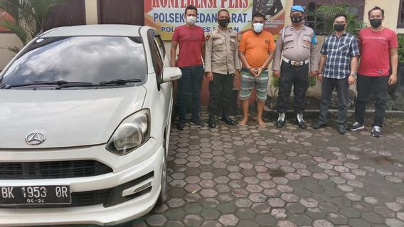 Police Arrest West Jakarta Residents Who Embezzled Ayla's Car In Medan