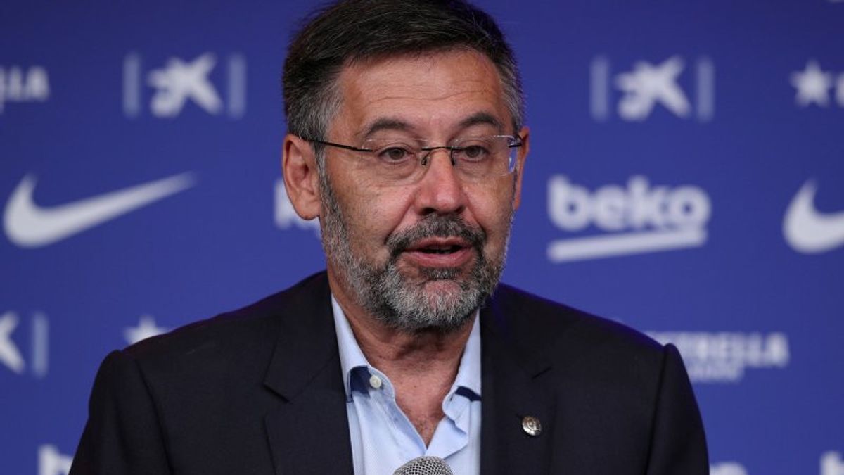 Président Barca Josep Maria Bartomeu Mundur