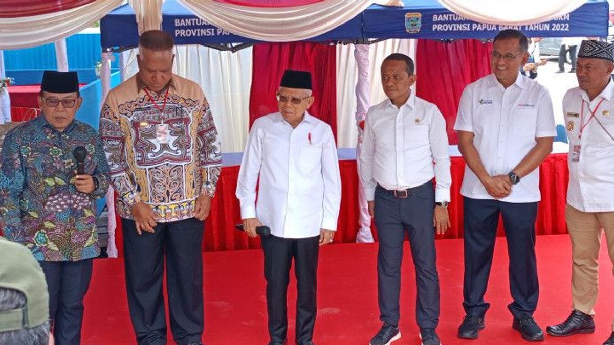Vice President Ma'ruf Amin Hopes That The Problem Of Land Opening In Papua Will Be Resolved Persuasively