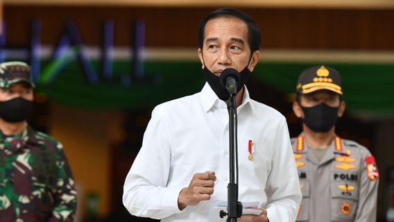 يطلب Jokowi تغيير إستراتيجية حملة Covid-19 ، Jokowi: إذا كانت حملة البروتوكولات الصحية المتزامنة متوسطة إلى القمة