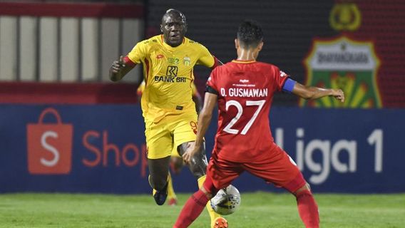 Herman Dzumafo, Savior Of The Guardians In The Bhayangkara FC Vs Barito Putera Match