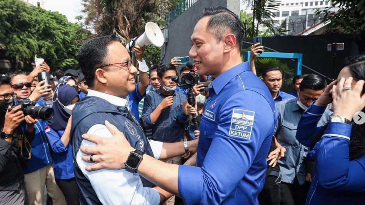 Surya Paloh Responds To AHY's Fate Amid The Anies-Cak Imin Duet: I Never Said I Did Not Agree, AHY Next Raising Star