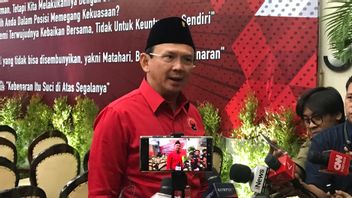 Regarding Anies' Opportunity To Be Carried By PDIP, Ahok: It's Impossible To Take Outsiders As Long As Their Cadres Are Ready