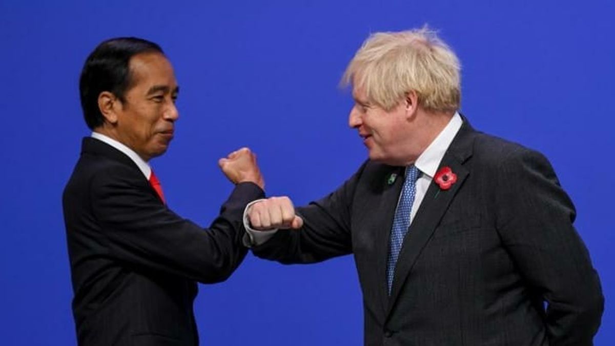 ジョコウィ、グリーン経済に焦点を当てたインドネシアの協力の道、英国のボリス・ジョンソン首相と会談